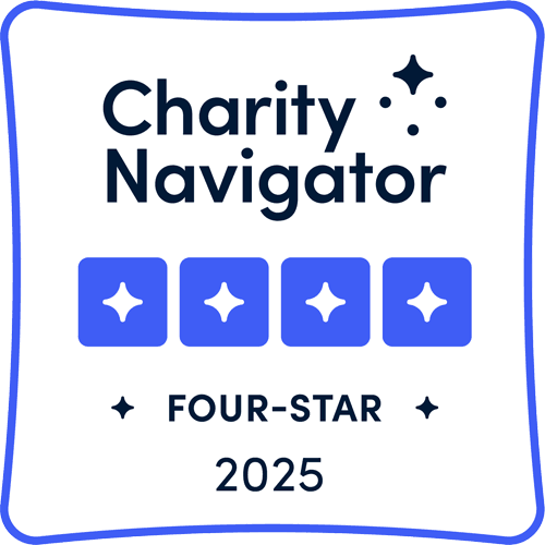 Charity Navigator Four-Star Award 2025