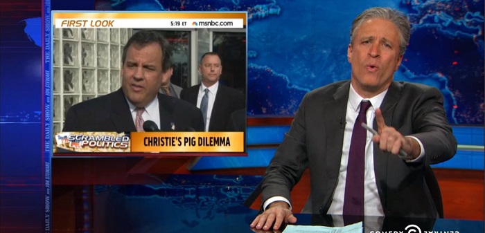 daily show christie