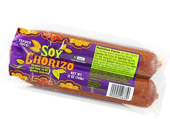 trader joes soy chorizo