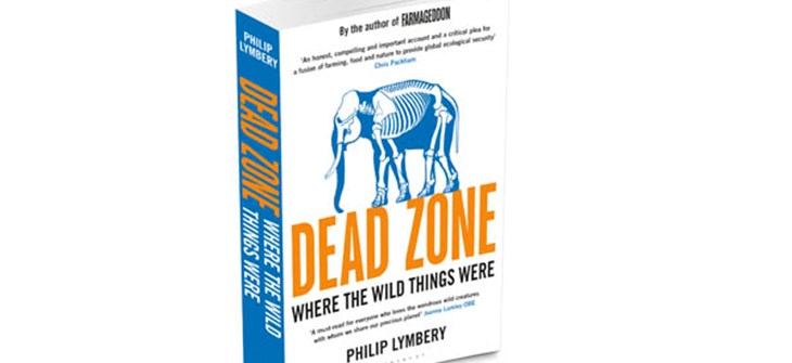 (Credit: Amazon) White book sits on white background. On the cover of the book is a blue mammoth and its white skeleton.