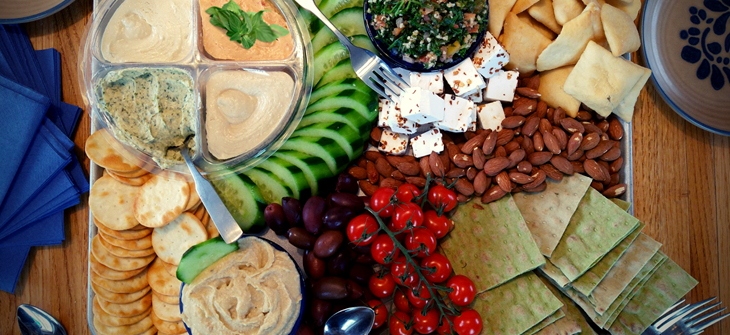 Copy of original snack spread using plant-based feta