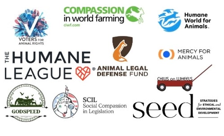 Logos of advocacy groups